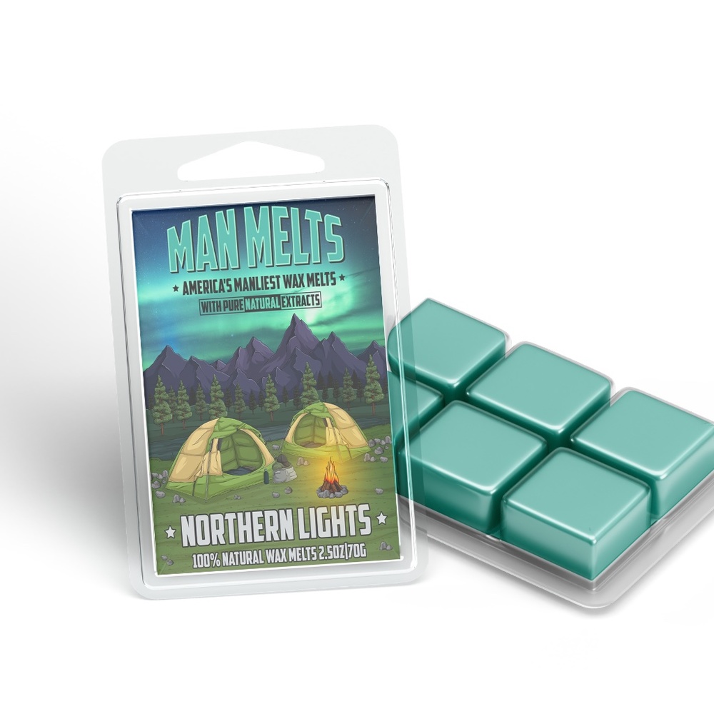 Man Melts  Northern Lights Wax Melt